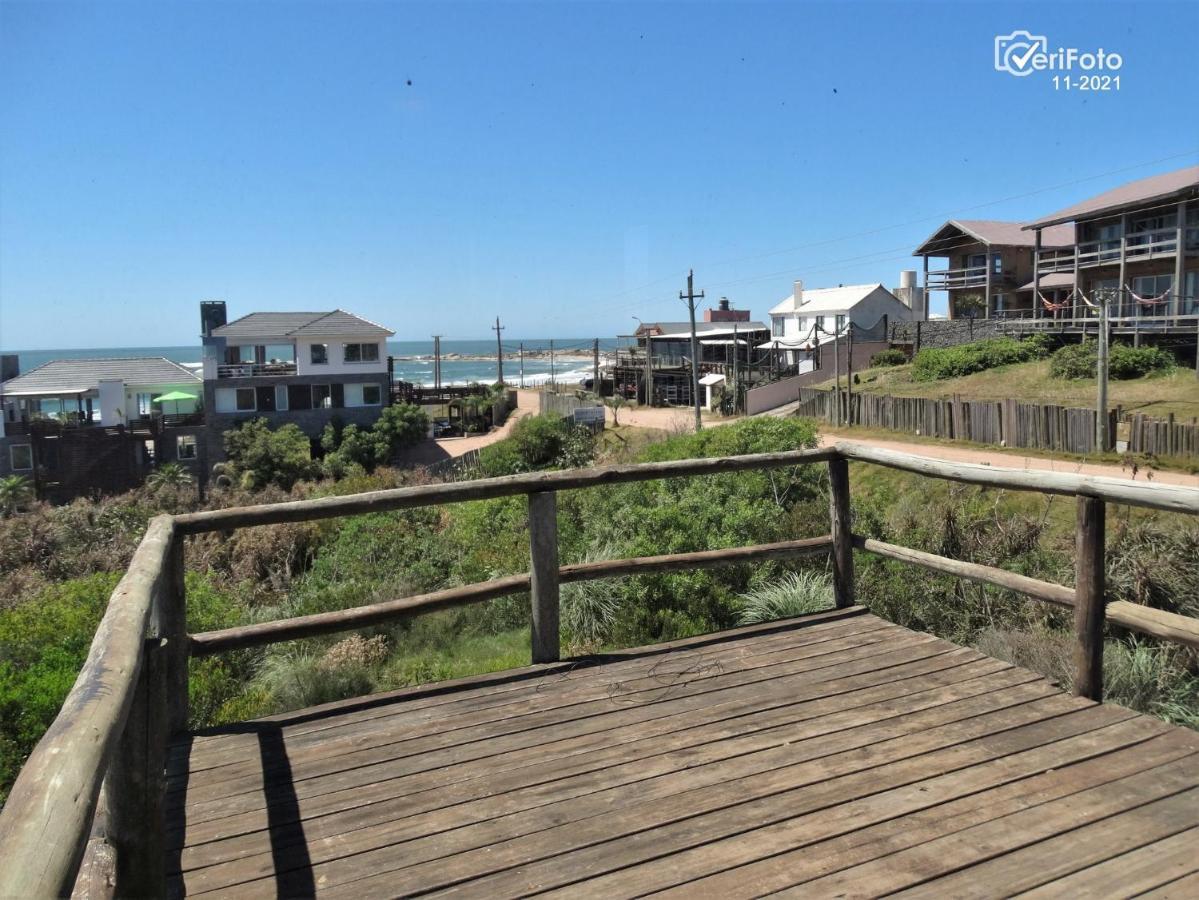 Cabanas En Playa Rivero Villa Punta Del Diablo Esterno foto