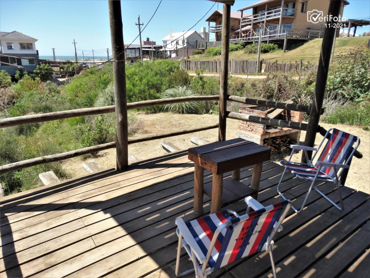 Cabanas En Playa Rivero Villa Punta Del Diablo Esterno foto