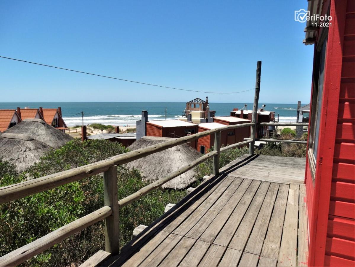 Cabanas En Playa Rivero Villa Punta Del Diablo Esterno foto