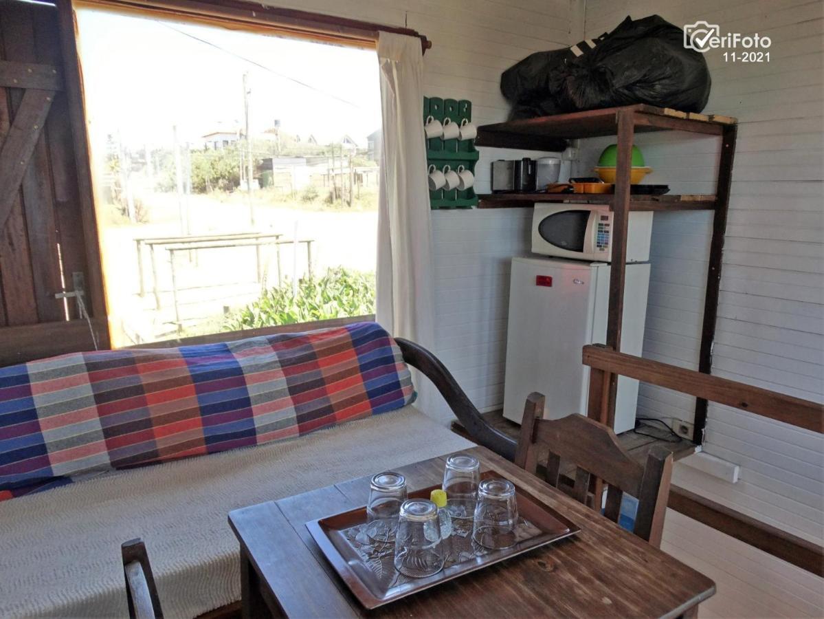 Cabanas En Playa Rivero Villa Punta Del Diablo Esterno foto