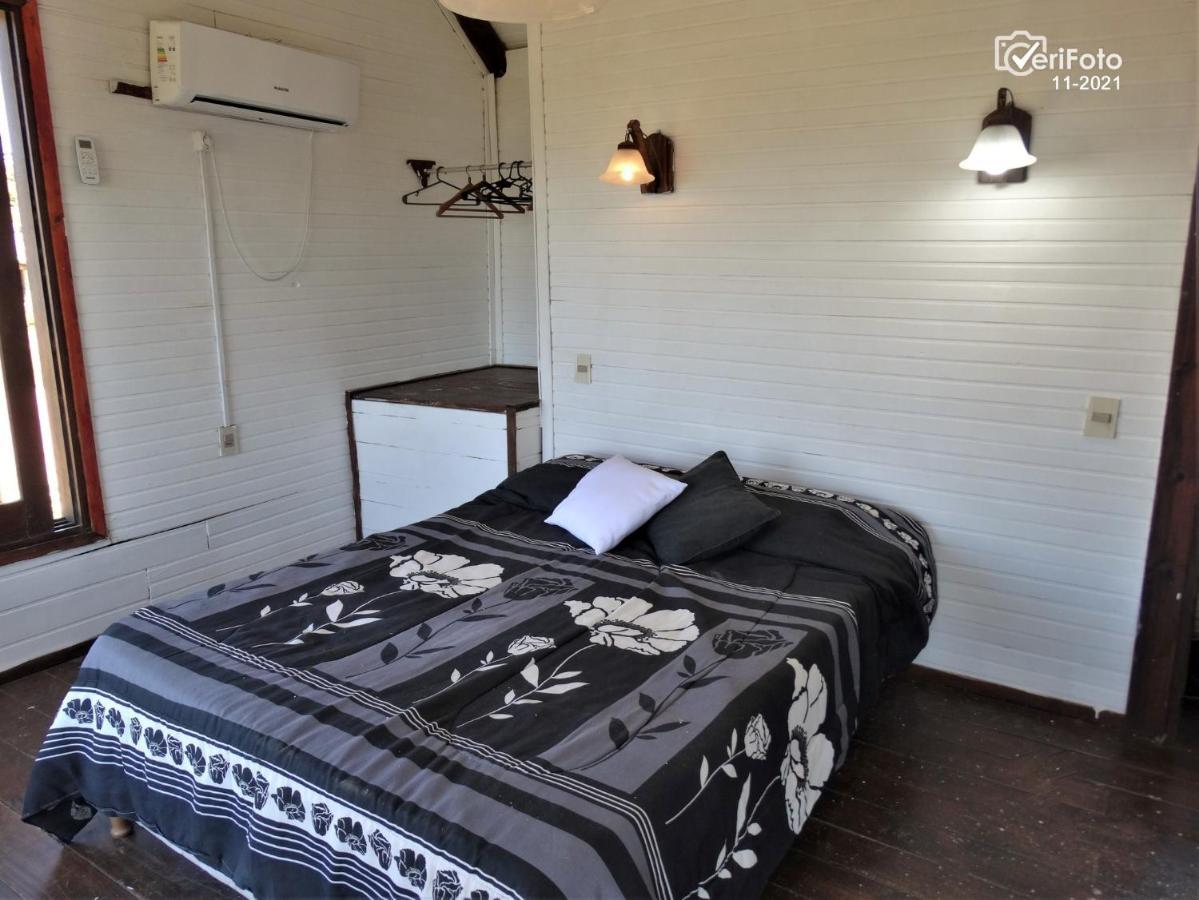 Cabanas En Playa Rivero Villa Punta Del Diablo Esterno foto
