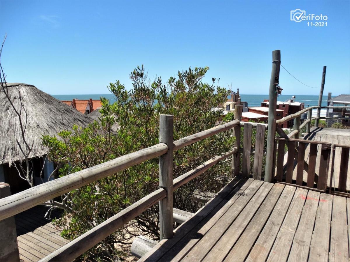 Cabanas En Playa Rivero Villa Punta Del Diablo Esterno foto